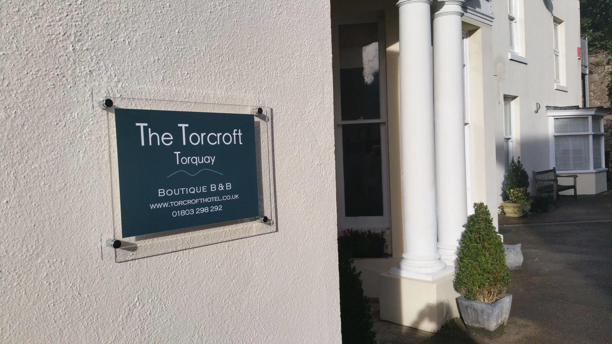 The Torcroft Bed and Breakfast Torquay Exterior foto